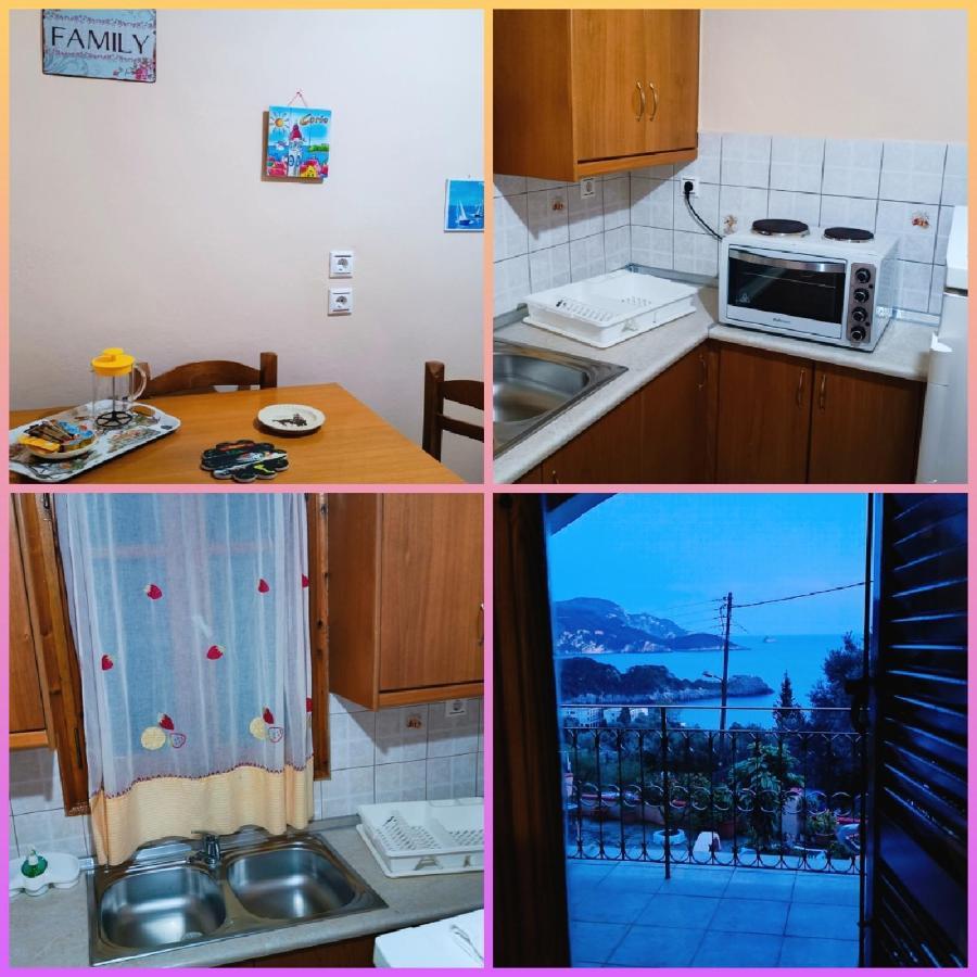 Vassilis Apartments Палеокастрица Екстериор снимка